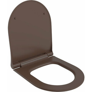 Сиденье для унитаза Ambassador Nord с микролифтом, матовое коричневое (132T20601S) сиденье для унитаза berges wasserhaus nord pp