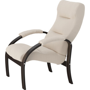 Кресло для отдыха Мебелик Шоле ткань макс 100, каркас венге скамья для прихожей мебелик с подлокотниками мягкая экокожа крем каркас лак п0005678