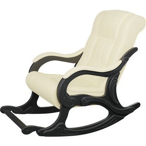 Кресло-качалка Мебелик Модель 77 экокожа дунди 112, каркас венге кресло мебелик массив решетка каркас снег п0005876