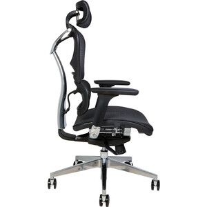 Офисное кресло NORDEN Hero black YS-0810H-T(E+E) черный пластик / черная сетка