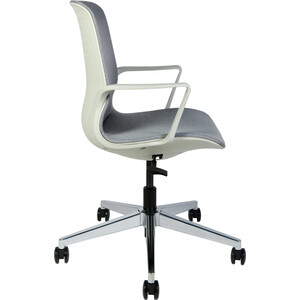 Офисное кресло NORDEN Некст 8002C-2KSB gray HY60200 серая ткань/ светло серый пластик