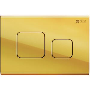 Комплект унитаза Point Афина с инсталляцией, клавишей Афина золото, сиденье-микролифт (PN48060G)