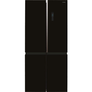 Холодильник Hyundai CM5084FGBK ЧЕРНОЕ СТЕКЛО