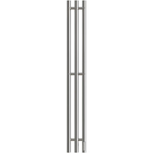 Полотенцесушитель электрический Point Деметра П3 120x1200 правый, хром (PN12822) штанга для ванной комнаты vidage п образная диаметр 25 мм хром