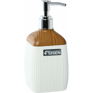 Дозатор жидкого мыла Fixsen White Wood белый/дерево (FX-402-1) дозатор для жидкого мыла fixsen dark fx 501 1