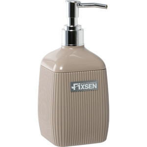 Дозатор жидкого мыла Fixsen Brown коричневый (FX-403-1) дозатор для жидкого мыла fixsen dark fx 501 1