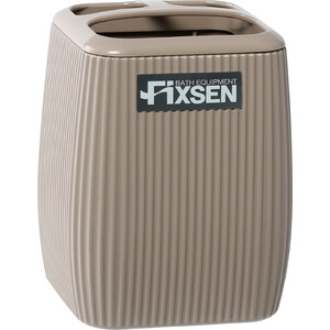 Стакан для ванной Fixsen Brown коричневый (FX-403-3) мусорное ведро 5 л fixsen brown fx 403 6