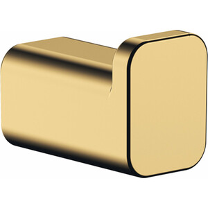 Крючок Hansgrohe AddStoris полированное золото (41742990) полотенцедержатель hansgrohe addstoris кольцо полированное золото 41754990