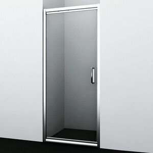 Душевая дверь Wasserkraft Salm 27I 80х200 прозрачная, хром (27I27) душевая универсальная дверь wasserkraft