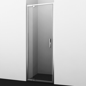 Душевая дверь Wasserkraft Berkel 48P 80х200 прозрачная, хром (48P27) душевая дверь iddis slide sli6bh2i69 1200x1950 мм прозрачная распашная