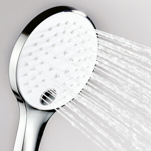 Ручной душ Wasserkraft 3-функциональная, белый/хром (A061)