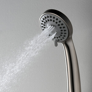 Ручной душ Wasserkraft 3-функциональная, никель (A120)