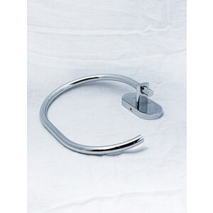 Полотенцедержатель Metaform Louise кольцо, хром (110373100) полотенцедержатель metaform louise двойной поворотный хром 110376100