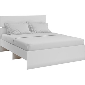 Кровати двуспальная Комфорт - S Агата 1600 М8 / Белый