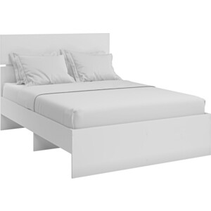 Кровати двуспальная Комфорт - S Агата 1400 М9 / Белый двуспальная кровать xiaomi 8h panda fashion soft bed art michel 1 8m jmr2