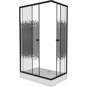 

Душевой уголок Niagara Eco 100x80 с поддоном, с рисунком, черный (0181452Q), Eco 100x80 с поддоном, с рисунком, черный (0181452Q)