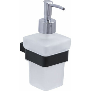 Дозатор для жидкого мыла Allen Brau Infinity белый/черный матовый (6.21006-31) дозатор для жидкого мыла sensea bab белый