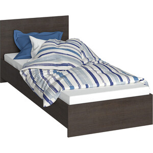 Односпальная кровать Woodville Адайн 80х200 венге / венге кровать мдк кр10 венге дуб млечный