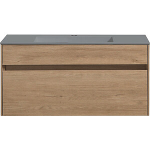 

Тумба с раковиной Vincea Chiara 100х43 N.Oak, раковина серая (VMC-2C100NO, VCB-13100G), Chiara 100х43 N.Oak, раковина серая (VMC-2C100NO, VCB-13100G)