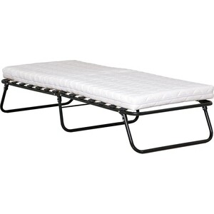 ОЛМЕКО Кровать одинарная раскладная ''Смарт'' 42.19 (металл черный) стол приставной олмеко 42 47 сеул дуб вотан металл ml876880419