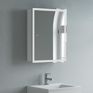 Зеркало-шкаф Corozo Толедо 60х75 с подсветкой, белый (SD-00001392)