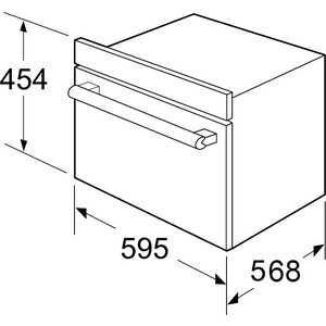 Духовой шкаф электрический с функцией AKPO PEA 44M08 SSD02 IX