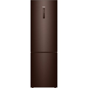 Холодильник Haier C4F740CLBGU1, коричневый холодильник tesler rc 95 коричневый