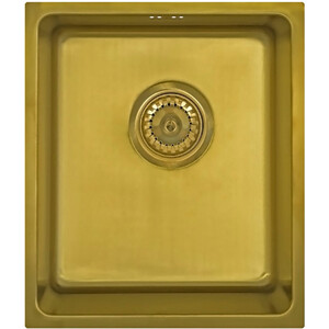 Кухонная мойка Seaman Eco Roma SMR-4438A-AG.A Antique Gold e26 antique wood table lamp holder bronze bronze wooden plate flat plug round plug button dimming switch