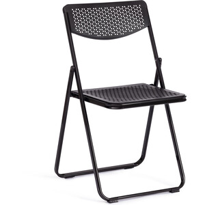 Стул складной TetChair Folder (mod 3016) каркас: металл, сиденье/спинка: пластик 48,5x48x82,5 см black (черный) стол складной металл прямоугольный 120х60х68 5 см столешница мдф синий ytft013 4 стула