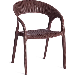 Кресло TetChair Tinto (mod PC59) пластик 60х63х83 см Brown (коричневый) 14 кресло tetchair swan флок коричневый 6 15332