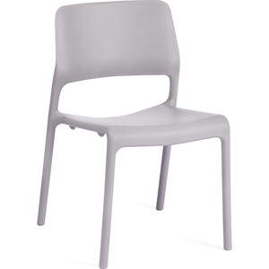 Стул TetChair Furdi (mod 53) пластик 48x55,5x77,5 см Grey (серый) 9 кресло tetchair inter кож зам ткань серый серый 36 6 207 14 12017