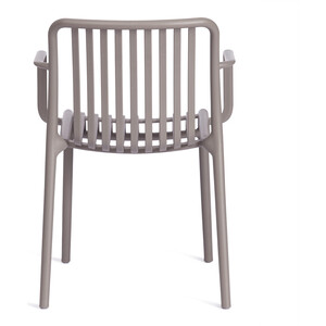Кресло TetChair Lancaster (mod. 38-1) пластик 55,5х58х80 см Grey (серый) 34630