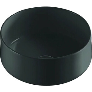 Раковина-чаша Orange 35х35 черная матовая (B07-345B) накладка мебельная круглая тундра d 25 мм 4 шт черная