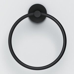 Полотенцедержатель Am.Pm X-Joy кольцо, черный (A85A34422)