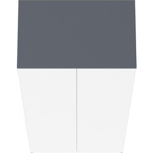 Шкаф СВК Мори МШ800.1, цвет графит/белый, (1025995)
