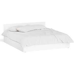 Кровать СВК Мори 180, цвет белый (1026892) кронштейн мебельный белый 60x140x20x4