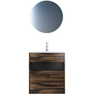 Мебель для ванной Am.Pm Func 60х50 дерево текстурированное опора для мебели 85х85х50 мм темное дерево