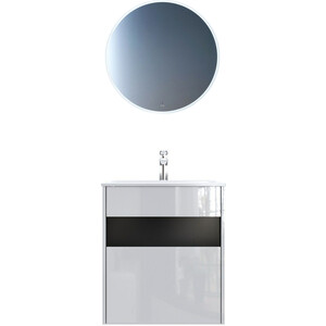 Мебель для ванной Am.Pm Func 60х50 белый глянец потолочные кронштейны sms func flatscreen ch vstd2 silver