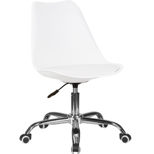 Офисное кресло для персонала Dobrin MICKEY LMZL-PP635D белый офисное кресло для руководителей dobrin benjamin lmr 117b кремовый