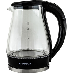 Чайник электрический Supra KES-1855G черный/прозрачный KES-1855G черный/прозрачный - фото 2