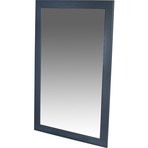 Зеркало навесное Мебелик Берже 24-105 серый графит 105 см х 65 см (П0006813)