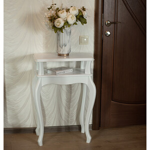 Подставка Мебелик Берже молочный дуб (П0006701) стол журнальный мебелик берже 1с белый ясень п0001215