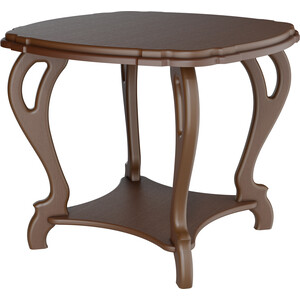 Стол журнальный Мебелик Кофейный П орех (П0006757) стол журнальный мебелик берже 3с тёмно коричневый 882