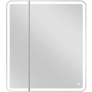Зеркальный шкаф Sanstar Altea 70х80 подсветка, сенсор, белый (325.1-2.4.1.)
