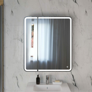 Зеркальный шкаф Sanstar Altea 70х80 подсветка, сенсор, белый (325.1-2.4.1.)