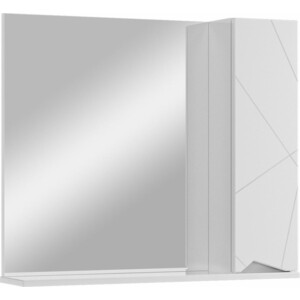 Зеркало-шкаф Sanstar Каскад 60х70 белый (273.1-2.4.1.)