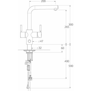 Смеситель для кухни InSinkErator AquaHot с системой мгновенного приготовления кипяченой воды, матовый никель (F-4N1L-BR)