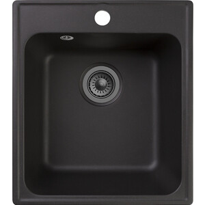 Кухонная мойка Reflection Quadra RF0243BL черная кухонная мойка reflection bolero rf0574bl черная