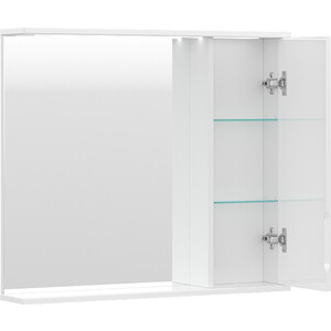 Зеркало-шкаф Volna Joli 80х70 правое с подсветкой, белый (zsJOLI80.R-01)
