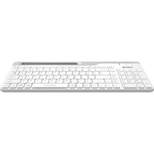 Клавиатура беспроводная A4Tech Fstyler FBK25 white/grey (USB, BT/Radio, slim, multimedia) (FBK25 WHITE) Fstyler FBK25 white/grey (USB, BT/Radio, slim, multimedia) (FBK25 WHITE) - фото 2
